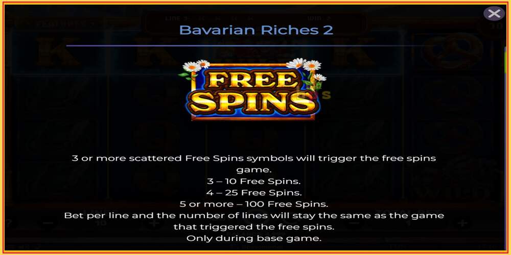 Game slot Bavarian Riches 2