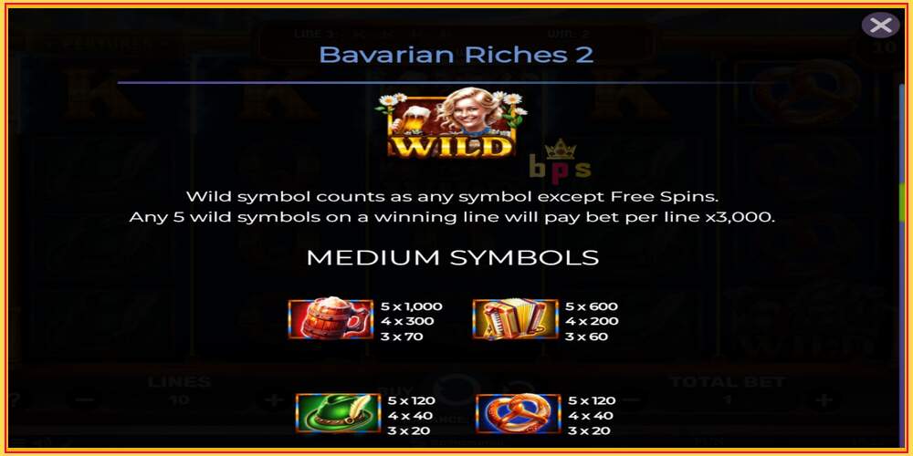 Game slot Bavarian Riches 2