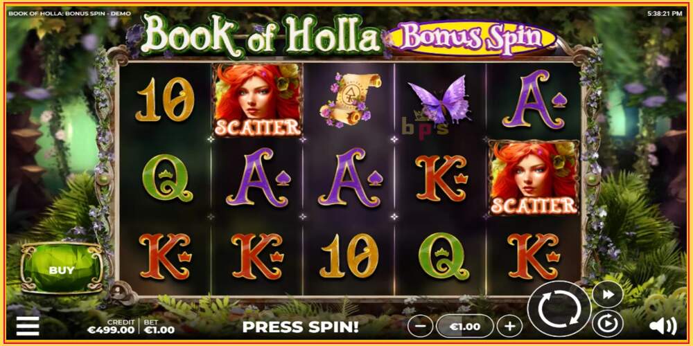 Игровой слот Book of Holla: Bonus Spin