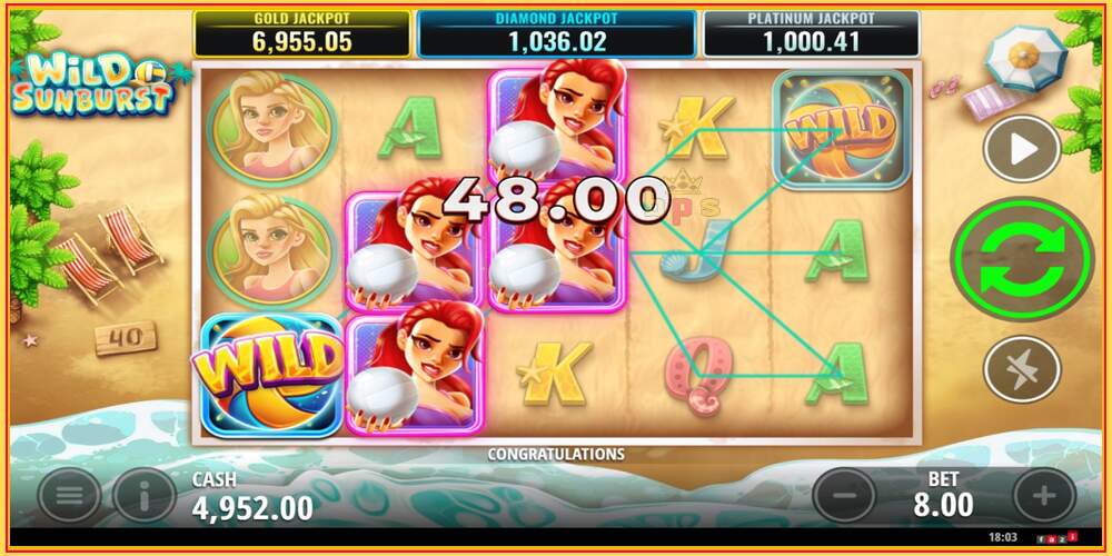 Game slot Wild Sunburst