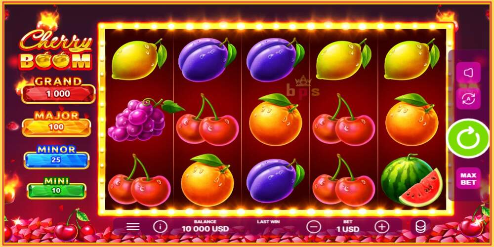 Игровой слот Cherry Boom