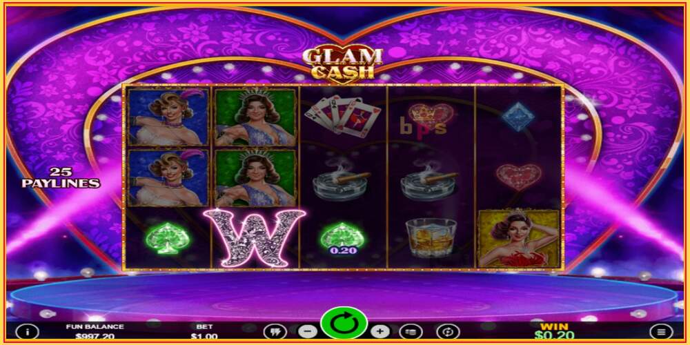 Игровой слот Glam Cash