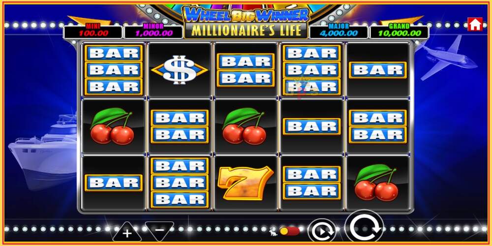 Pelipaikka Wheel Big Winner Millionaires Life