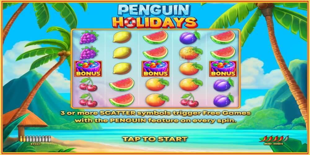 Игровой слот Penguin Holidays