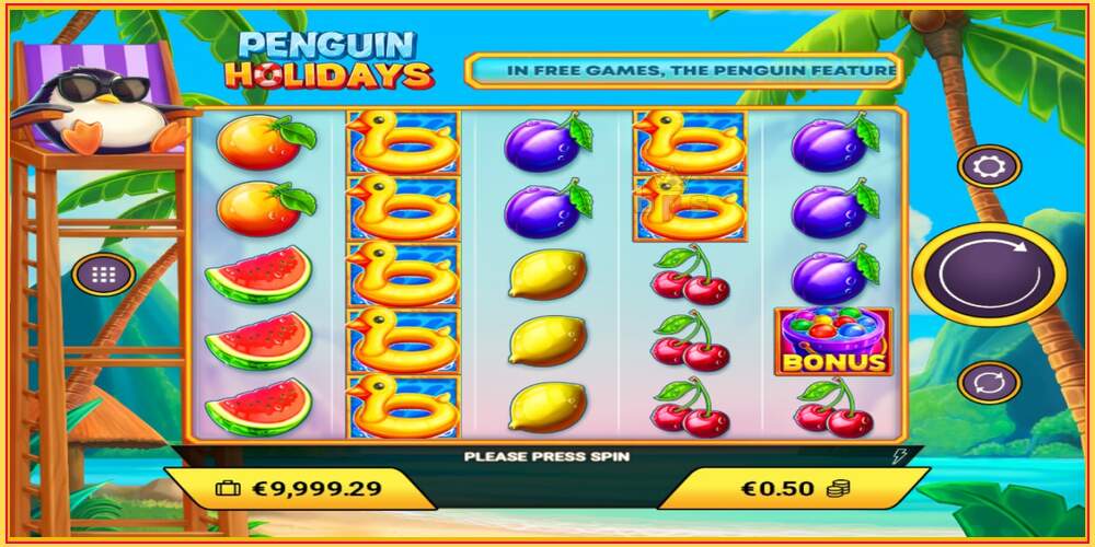 Игровой слот Penguin Holidays