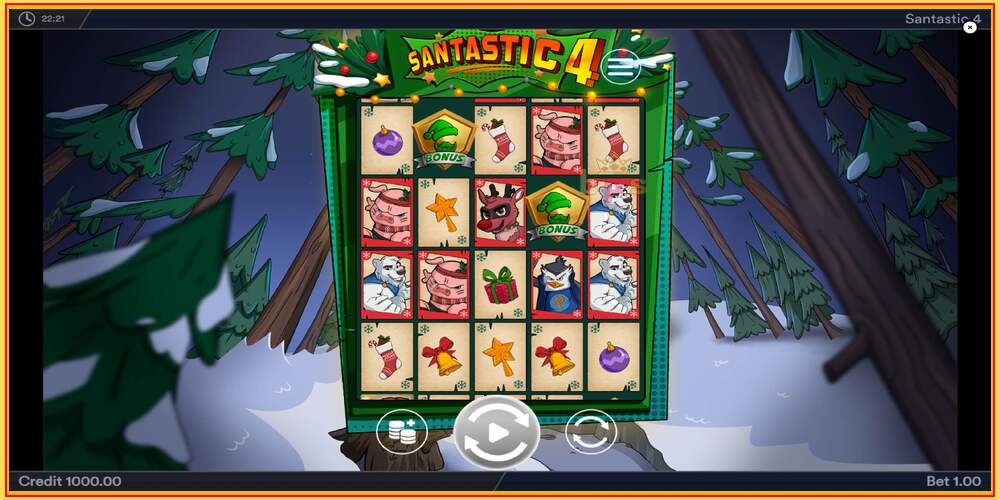 Игровой слот Santastic 4