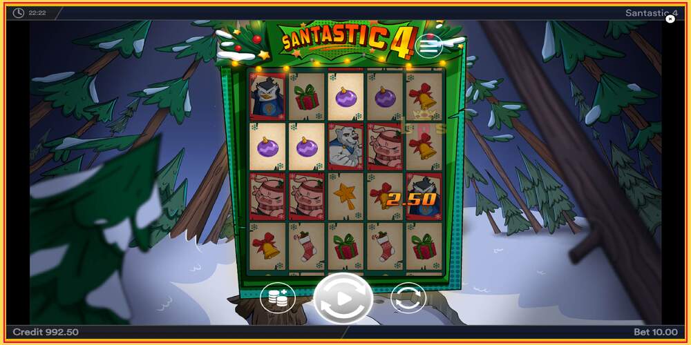 Игровой слот Santastic 4