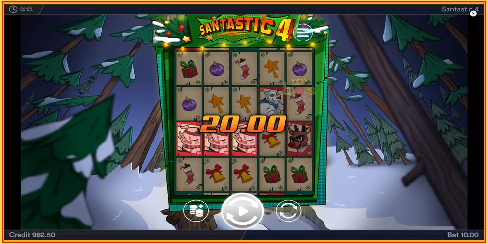 Игровой слот Santastic 4