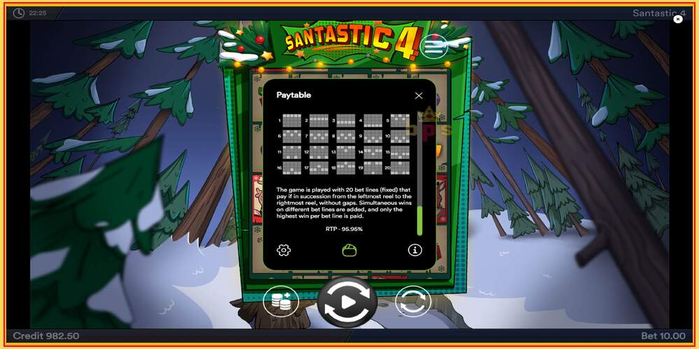 Игровой слот Santastic 4