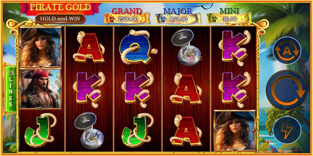 Игровой слот Pirate Gold Hold and Win