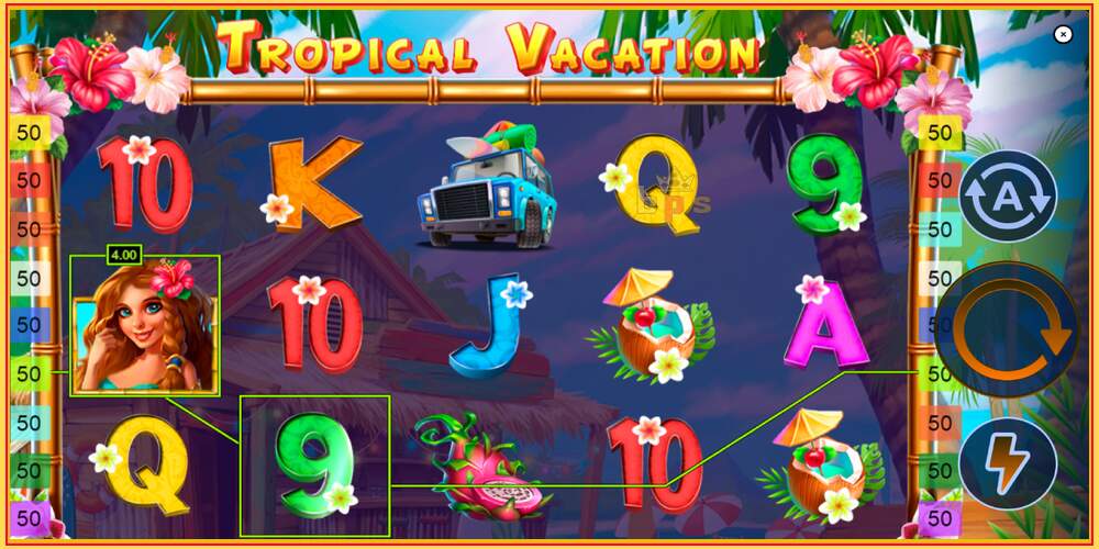 Spelslot Tropical Vacation