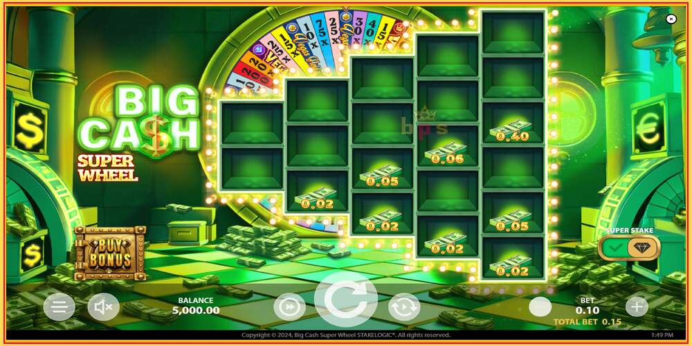 Игровой слот Big Cash Super Wheel