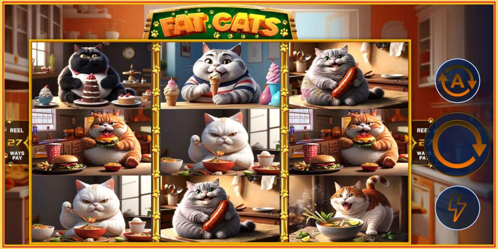 Игровой слот Fat Cats