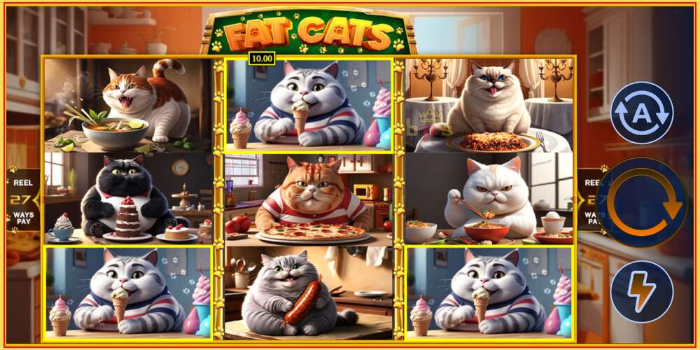 Игровой слот Fat Cats