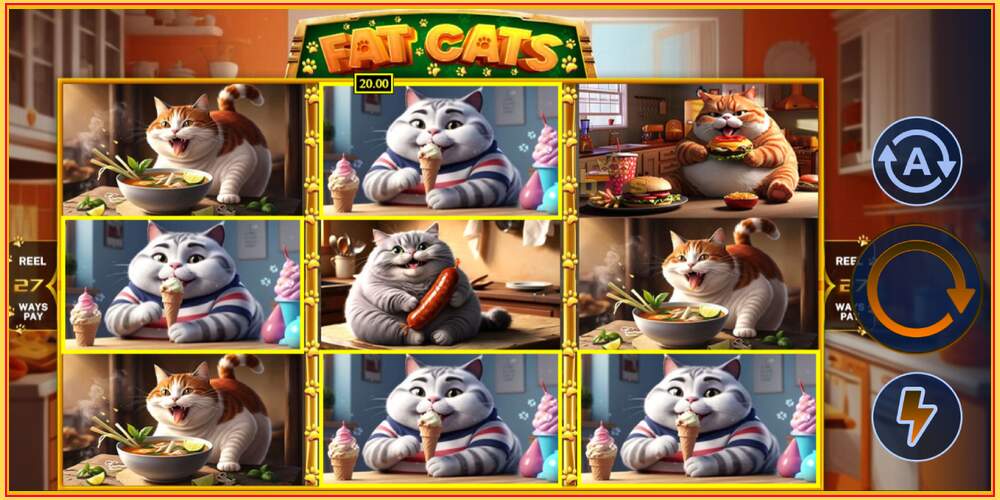 Игровой слот Fat Cats