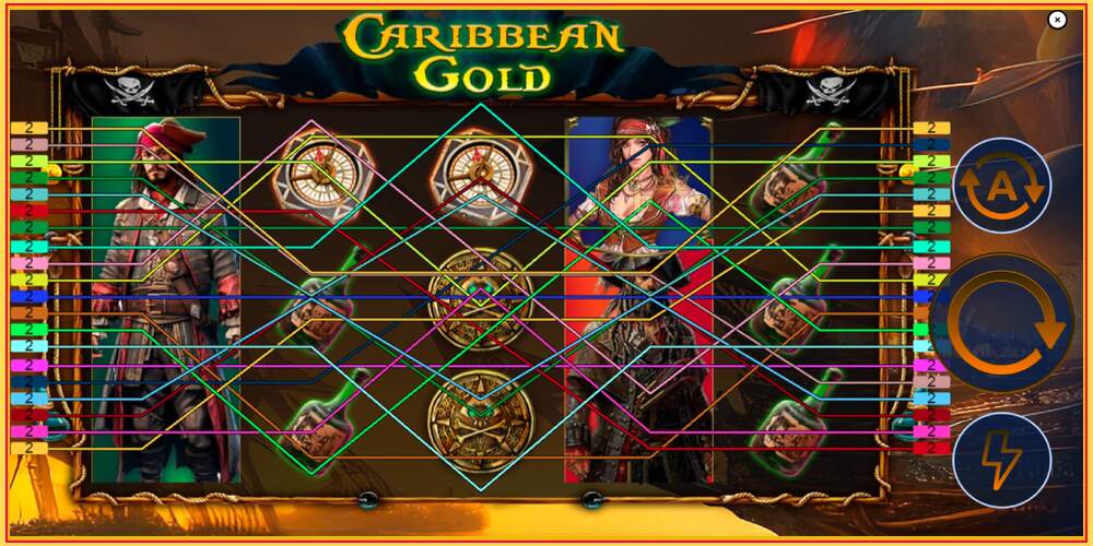 Игровой слот Caribbean Gold.