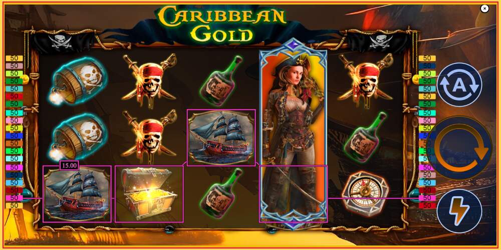 Игровой слот Caribbean Gold.