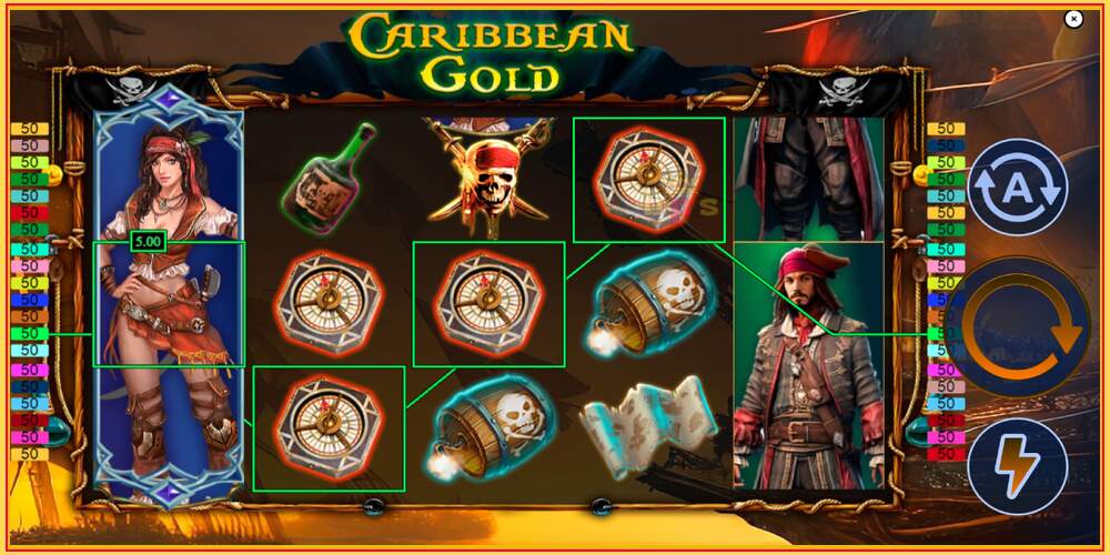 Игровой слот Caribbean Gold.