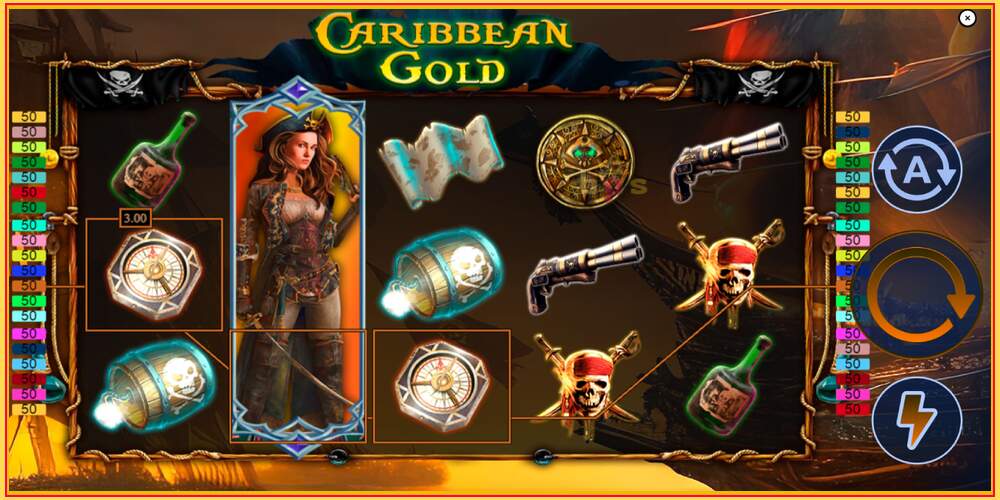 Игровой слот Caribbean Gold.