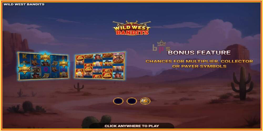 Игровой слот Wild West Bandits