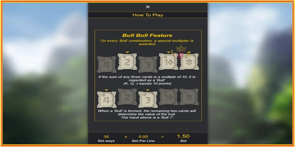 Slot permainan Civilization of Bull Bull