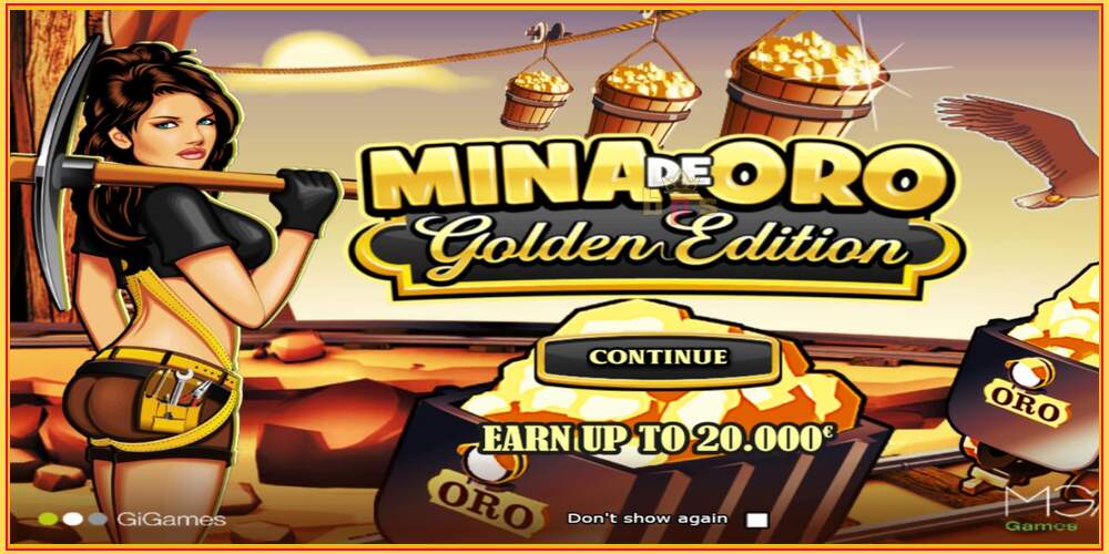 Игровой слот Mina de Oro Golden Edition