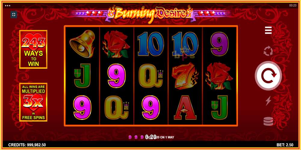 Игровой слот Burning Desire