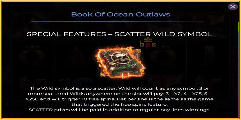 Игровой слот Book of Ocean Outlaws