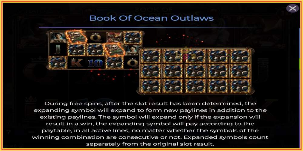 Игровой слот Book of Ocean Outlaws