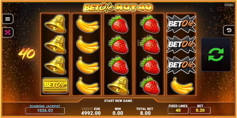 Игра слот Bet Ole Hot 40