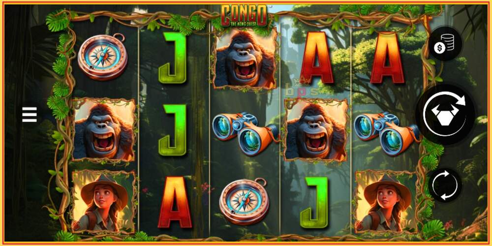 Игровой слот Congo The Kong Quest