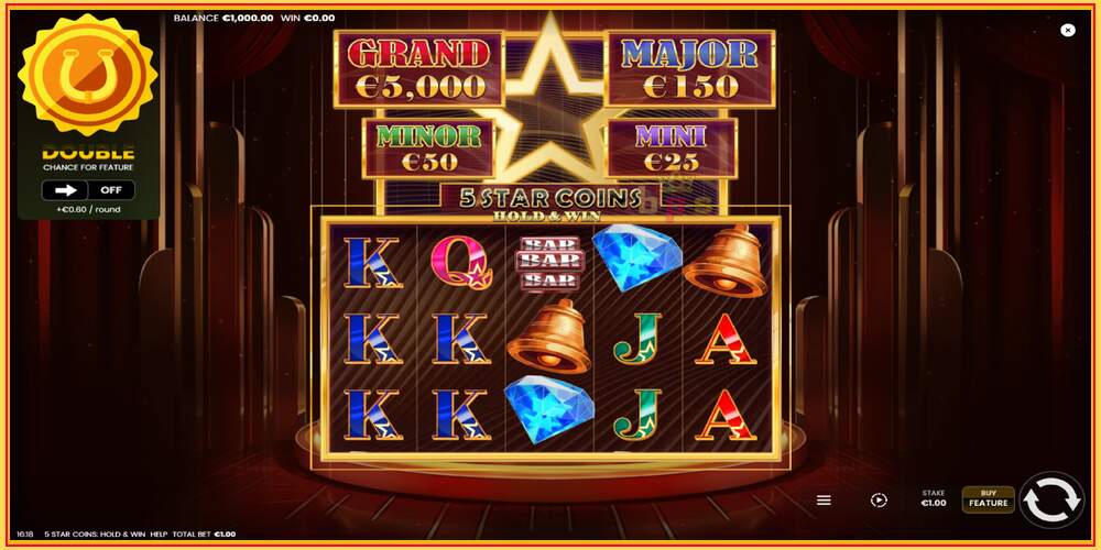 Spelautomat 5 Star Coins: Hold & Win