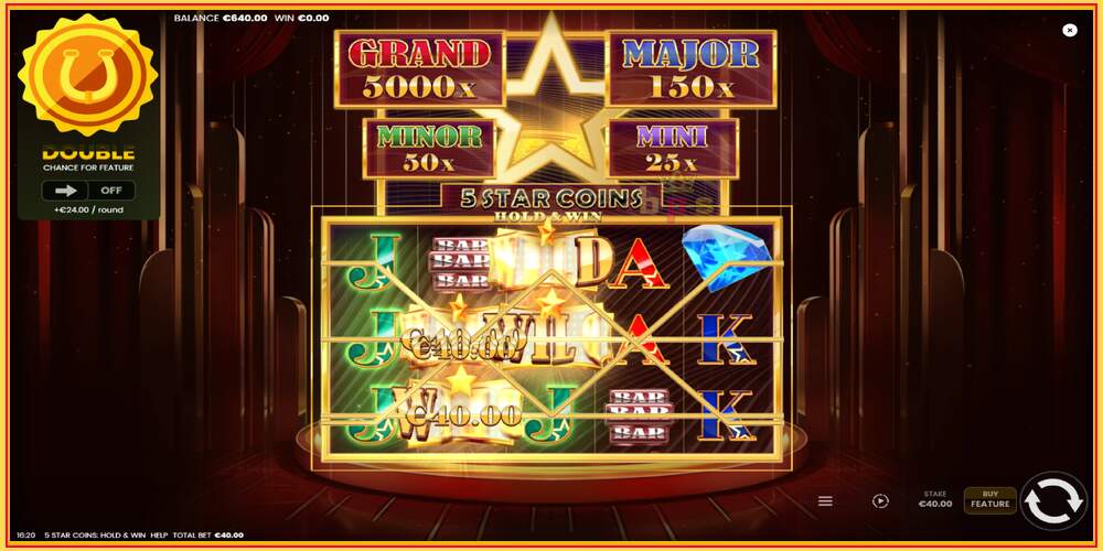 Spelautomat 5 Star Coins: Hold & Win