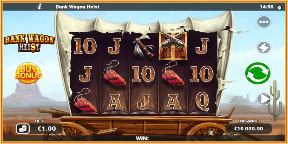 Игровой слот Bank Wagon Heist