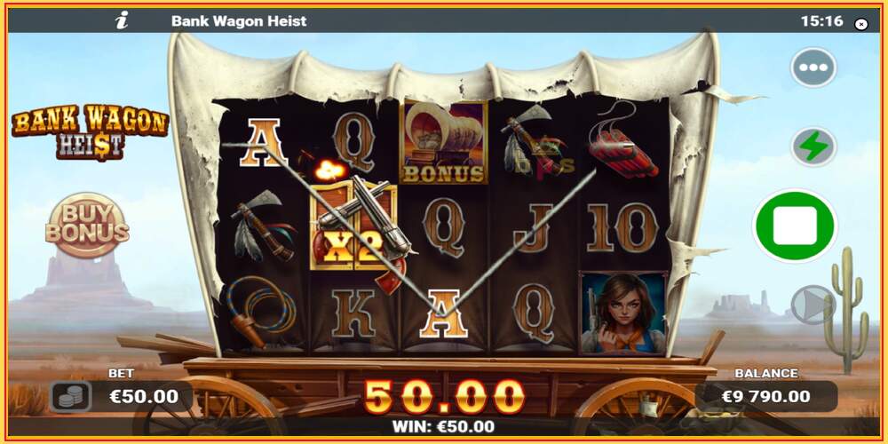 Игровой слот Bank Wagon Heist