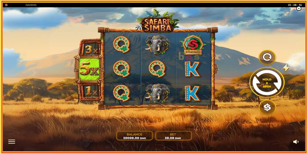 Игровой слот Safari Simba