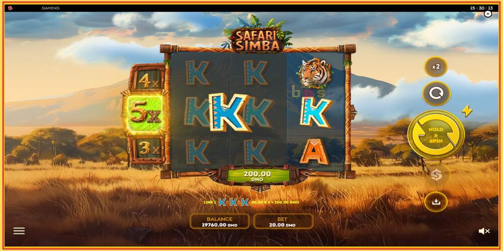 Игровой слот Safari Simba