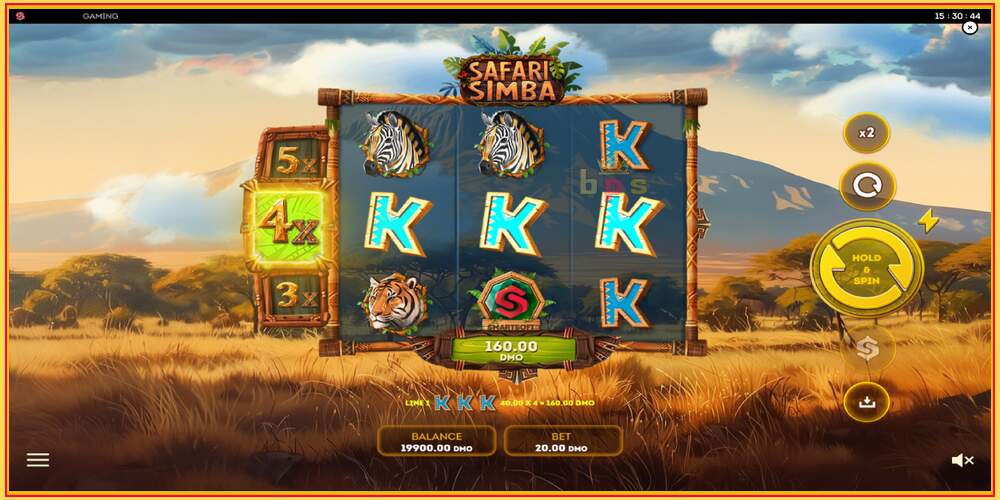 Игровой слот Safari Simba