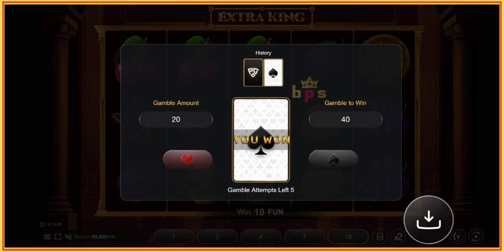 Slot permainan Extra King