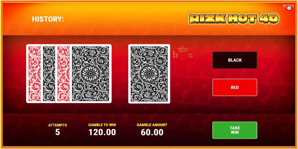 Spelslot Rizk Hot 40