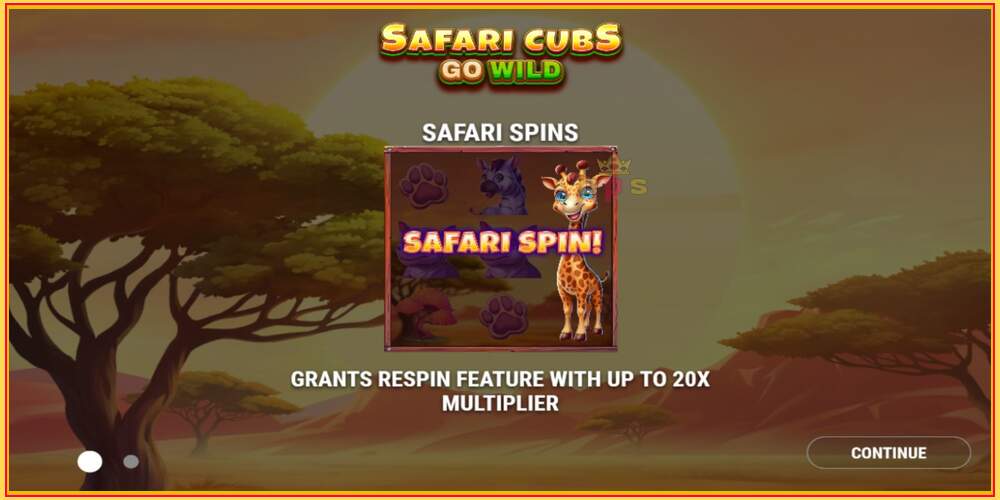 Игровой слот Safari Cubs Go Wild