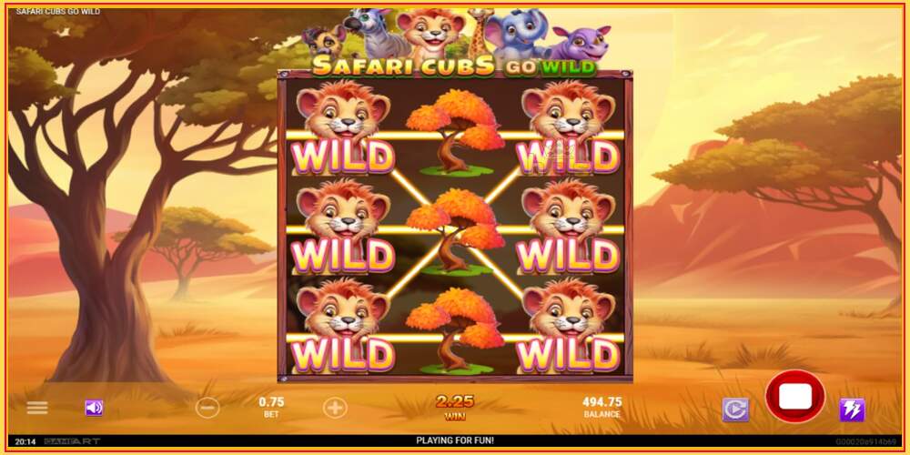 Игровой слот Safari Cubs Go Wild