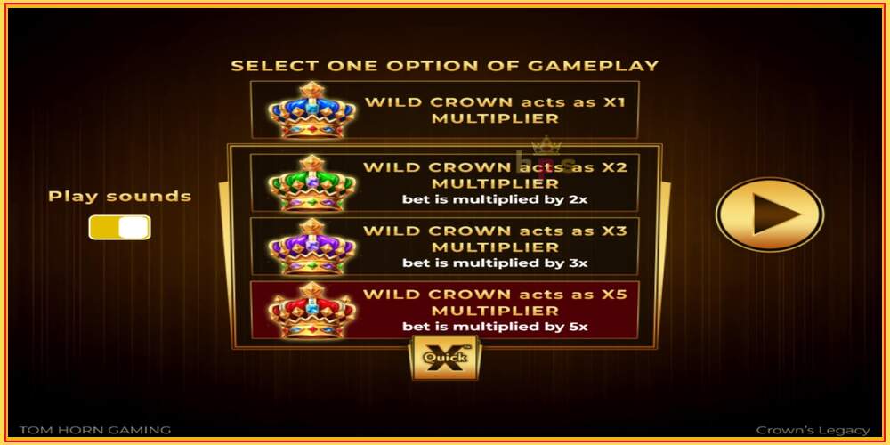 Game slot Crowns Legacy