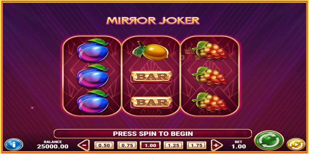 Игровой слот Mirror Joker