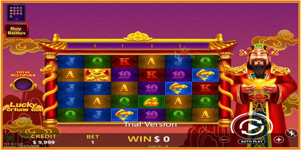 Игровой слот Lucky Fortune God