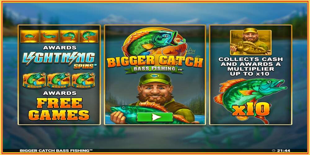 Игровой слот Bigger Catch Bass Fishing