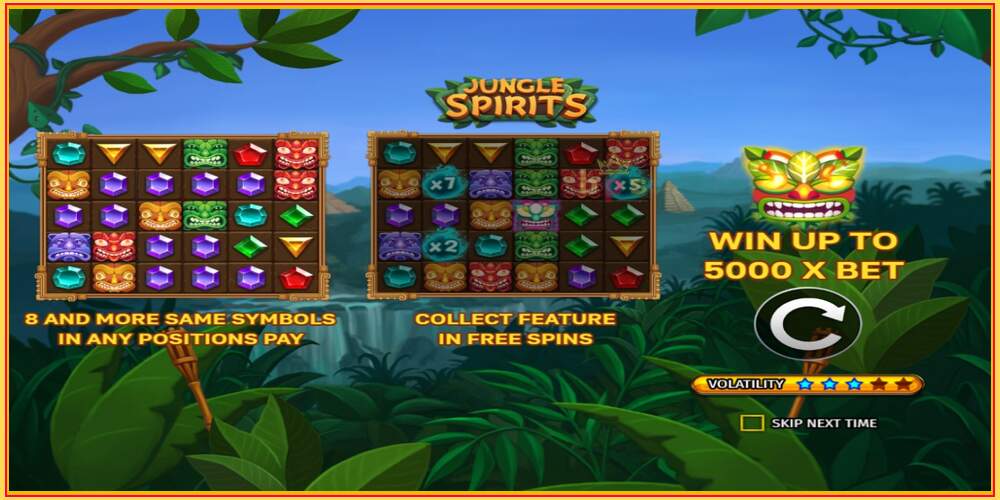 Игровой слот Jungle Spirits