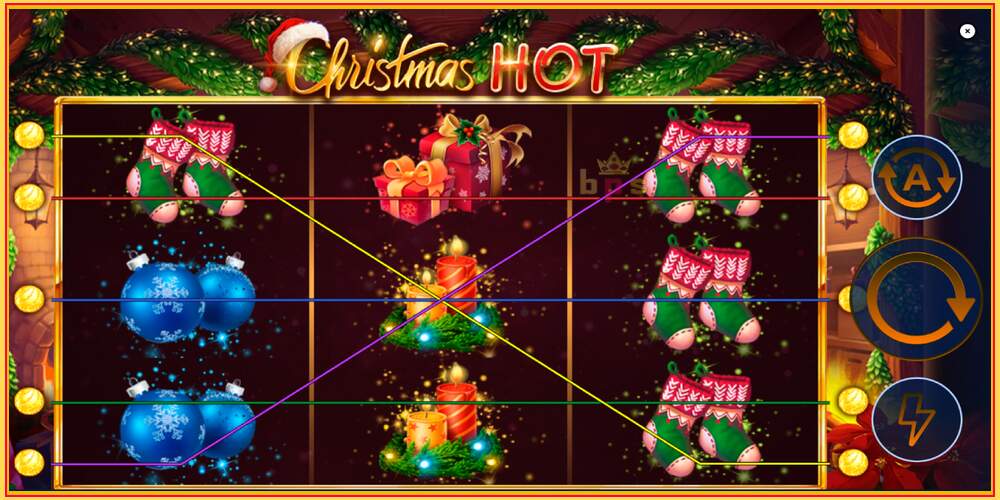 Spēles slots Christmas Hot