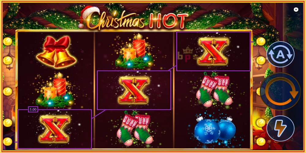 Spēles slots Christmas Hot