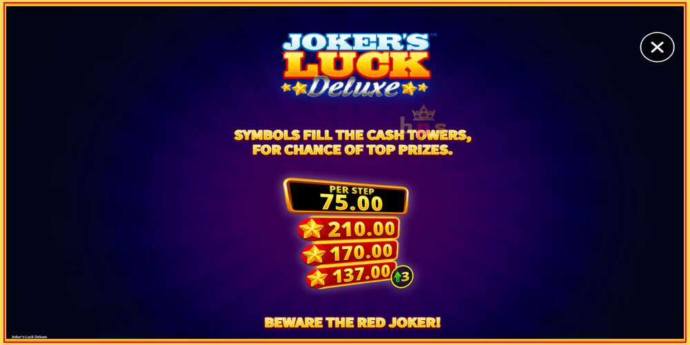 Oyun yuvası Jokers Luck Deluxe